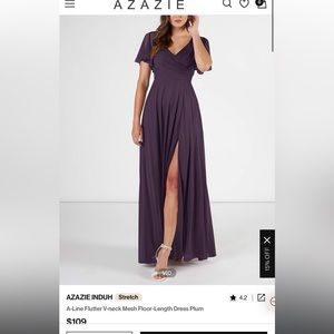 Grape Induh dress